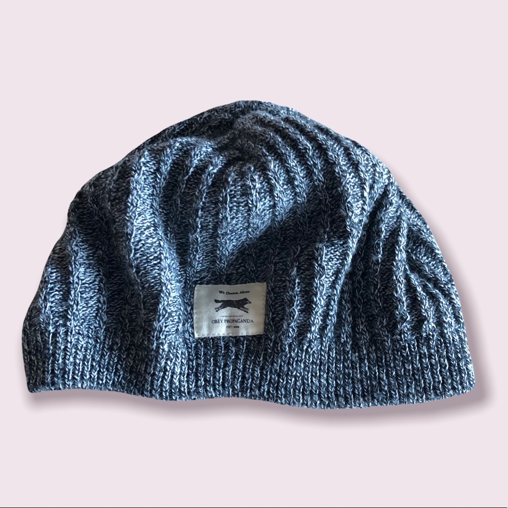 Obey Heather Gray Beanie